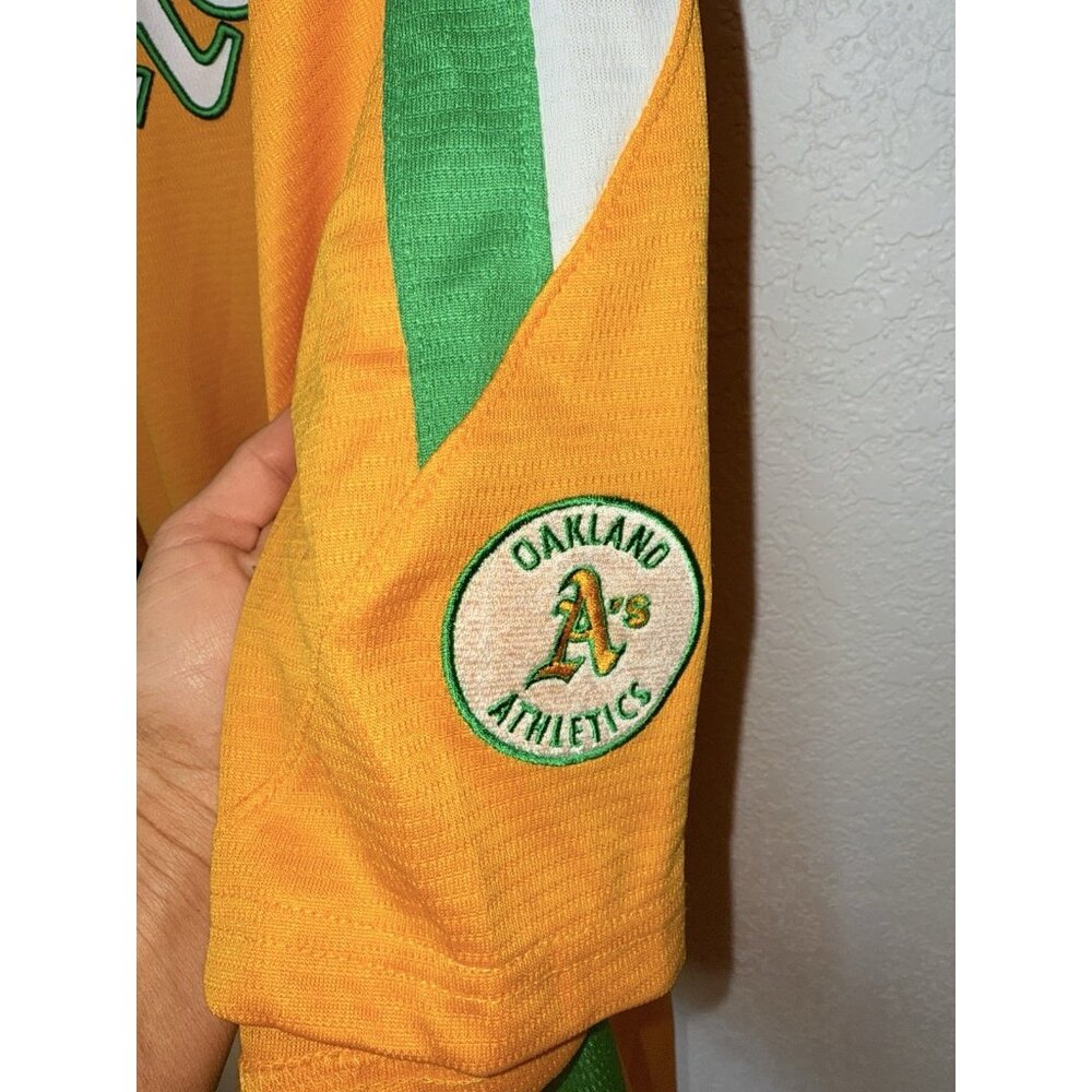 ⚾️ Oakland A's Vintage 2008 Jersey - Cooperstown Collection - NEW Tags 2XL K - Picture 4 of 11